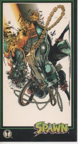 Cromo E001582: Trading Cards. Spawn nº 42. Shot to Pieces