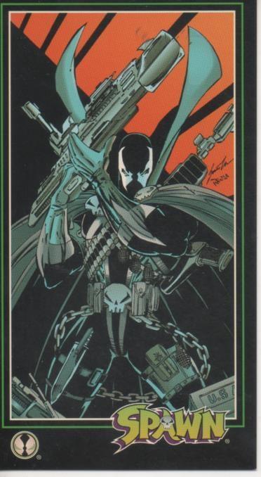 Cromo E001579: Trading Cards. Spawn nº 36. Well-Armed