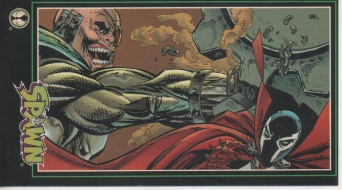 Cromo E001578: Trading Cards. Spawn nº 35. Overkill Lends a Hand