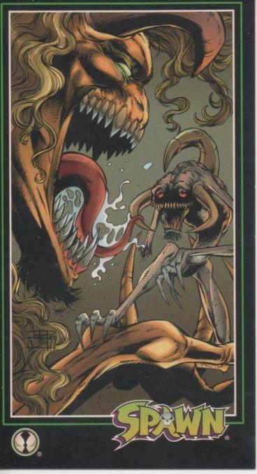 Cromo E001573: Trading Cards. Spawn nº 23. In The Hand of an Angry Master