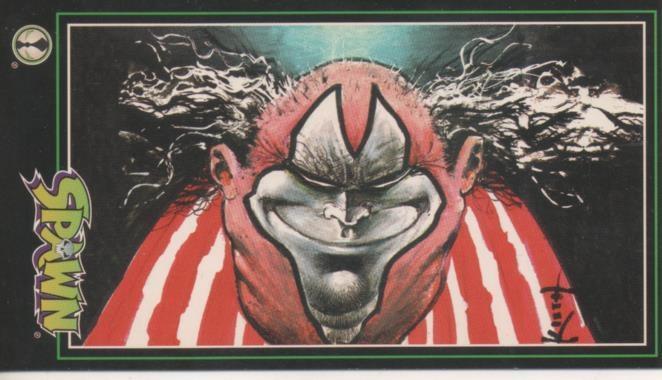 Cromo E001562: Trading Cards. Spawn nº 7. Everybody Loves a Clown
