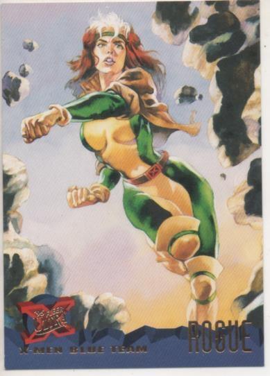 Cromo E001223: Trading Cards '95 Fleer Ultra nº 98-X-Men, Blue Team-Rogue