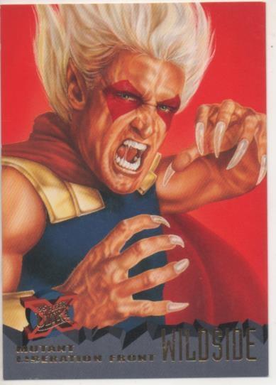 Cromo E001220: Trading Cards '95 Fleer Ultra nº 87. X- Men, Mutant Liberation Front-Wildside