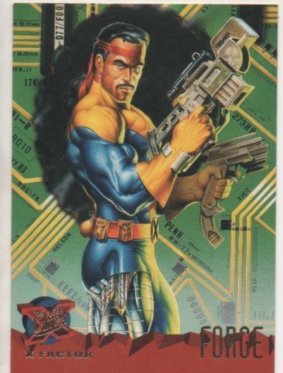 Cromo E001236: Trading Cards '95 Fleer Ultra nº 106. X-Men. X-Factor, Forge