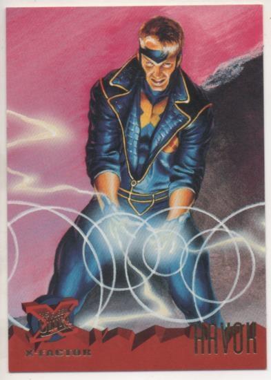 Cromo E001237: Trading Cards '95 Fleer Ultra nº 107. X-Men, Factor-X, Havok