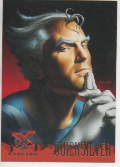 Cromo E001239: Trading Cards '95 Fleer Ultra nº 109. X-Men, X-Factor, Quicksilver