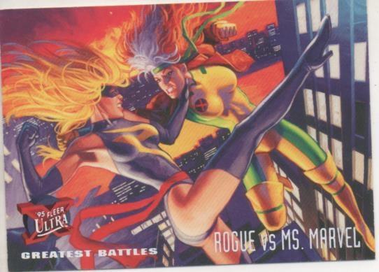 Cromo E001266: Trading Cards '95 Fleer Ultra nº 137.X-Men, Rogue vs Ms Marvel