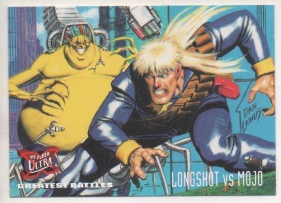 Cromo E001260: Trading Cards '95 Fleer Ultra nº 132. X-Men, Longshot vs Mojo