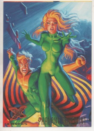 Cromo E001250: Trading Cards '95 Fleer Ultra nº 123. X-Men, X-Factor, Phalanx Covenant