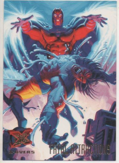 Cromo E001248: Trading Cards '95 Fleer Ultra nº 121. X-Men, X-Over, Fatal Attractions