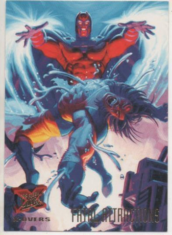 Cromo E001248: Trading Cards '95 Fleer Ultra nº 121. X-Men, X-Over, Fatal Attractions