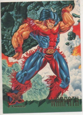 Cromo E001246: Trading Cards '95 Fleer Ultra nº 119. X-Men, X-Factor, Warpath