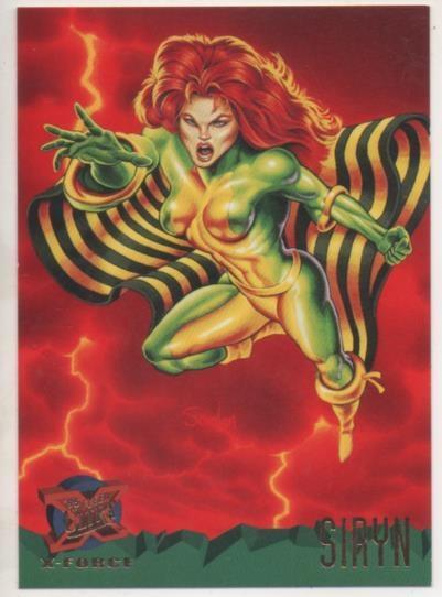 Cromo E001245: Trading Cards '95 Fleer Ultra nº 118.X-Men, X-Force, Siryn