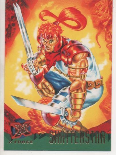 Cromo E001244: Trading Cards '95 Fleer Ultra nº 117. X-Men, X-Factor, Shatterstar