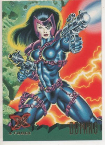 Cromo E001243: Trading Cards '95 Fleer Ultra nº 115. X-Men, X-Force, Domino