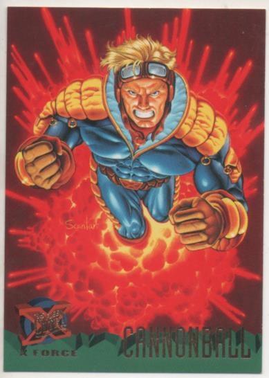 Cromo E001242: Trading Cards '95 Fleer Ultra nº 114. X-Men, X-Force, Cannonball