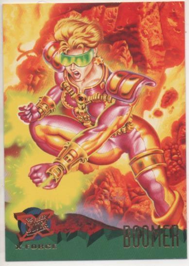 Cromo E001241: Trading Cards '95 Fleer Ultra nº 112. X-Men, X-Force, Boomer