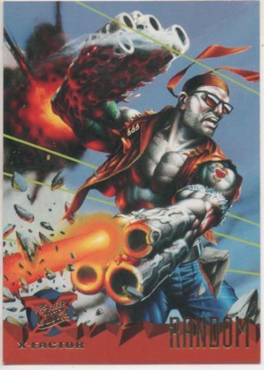 Cromo E001240: Trading Cards '95 Fleer Ultra nº 110. X-Men, X-Factor, Random