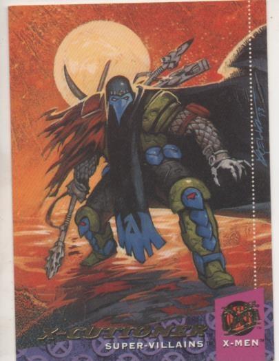 Cromo E001207: Trading Cards '94 Fleer Ultra nº 69. X-Men X-Cutioner-Super-Villains