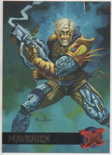 Cromo E001168: Trading Cards '95 Fleer Ultra nº 29. X-men, Maverick