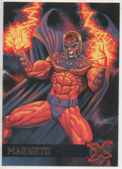 Cromo E001167: Trading Cards '95 Fleer Ultra nº 28. X-Men, Magneto