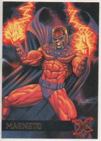 Cromo E001167: Trading Cards '95 Fleer Ultra nº 28. X-Men, Magneto