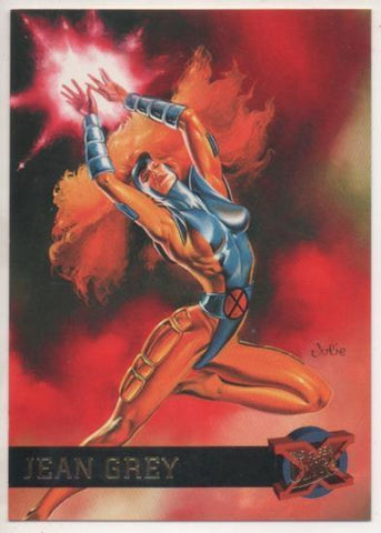 Cromo E001165: Trading Cards '95 Fleer Ultra nº 25. X-Men, Jean Grey