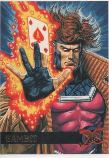 Cromo E001163: Trading Cards '95 Fleer Ultra nº 20. X-Men, Gambit