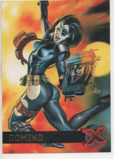 Cromo E001160: Trading Cards '95 Fleer Ultra nº 17. X-Men, Domino