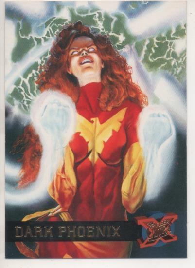 Cromo E001158: Trading Cards '95 Fleer Ultra nº 15. X-Men, Dark Phoenix