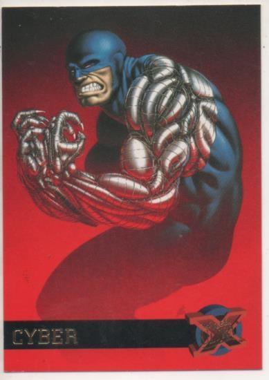 Cromo E001157: Trading Cards '95 Fleer Ultra nº 13. X-Men, Cyber