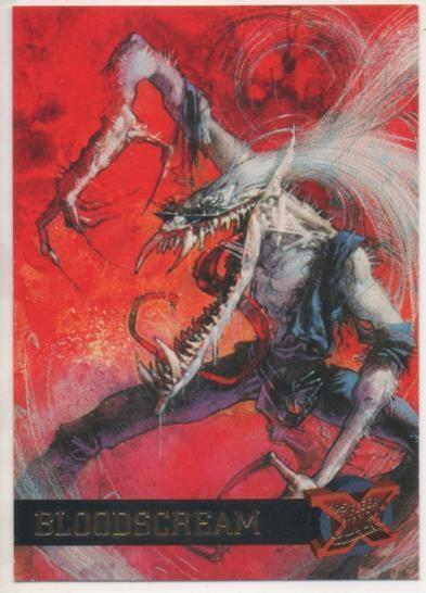 Cromo E001152: Trading Cards '95 Fleer Ultra nº 8. X-Men, Bloodscream