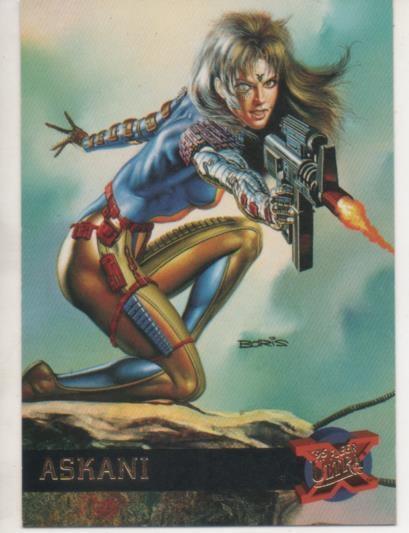 Cromo E001148: Trading Cards '95 Fleer Ultra nº5. X Men, Askani