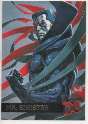 Cromo E001175: Trading Cards '95 Fleer Ultra nº 32. X-Men, Mr. Sinister