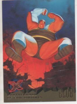 Cromo E001199: Trading Cards '95 Fleer Ultra nº 58. X- Men, Brotherhood of Evil Mutants-Blob 