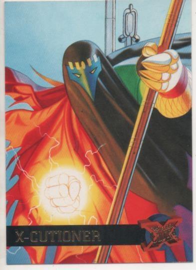 Cromo E001195: Trading Cards '95 Fleer Ultra nº 53.X-Men, X-Cutioner