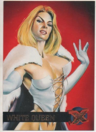 Cromo E001193: Trading Cards '95 Fleer Ultra nº 51.X-Men, White Queen