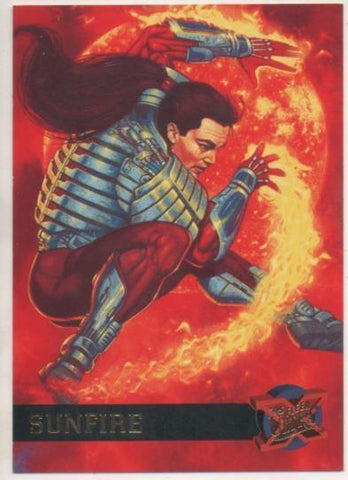 Cromo E001191: Trading Cards '95 Fleer Ultra nº 49.X-Men, Sunfire 