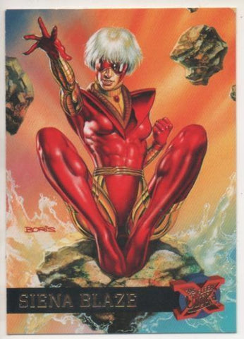 Cromo E001185: Trading Cards '95 Fleer Ultra nº 44. X-Men, Siena Blaze