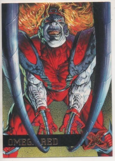 Cromo E001177: Trading Cards '95 Fleer Ultra nº 35.X-Men, Omega Red