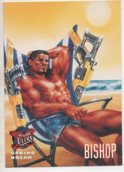 Cromo E001269: Trading Cards '95 Fleer Ultra nº 141. X-Men, Spring Break-Bishop