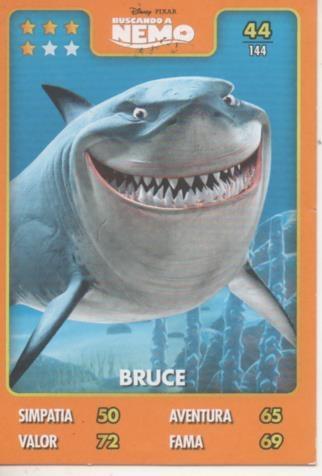 Cromo E001389: Trading Cards. Disney Cards. Buscando a Nemo nº 44, Bruce