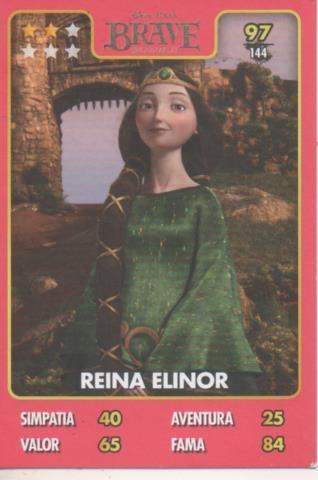 Cromo E001376: Trading Cards. Disney. Pixar. Brave nº 97, Reina Elianor