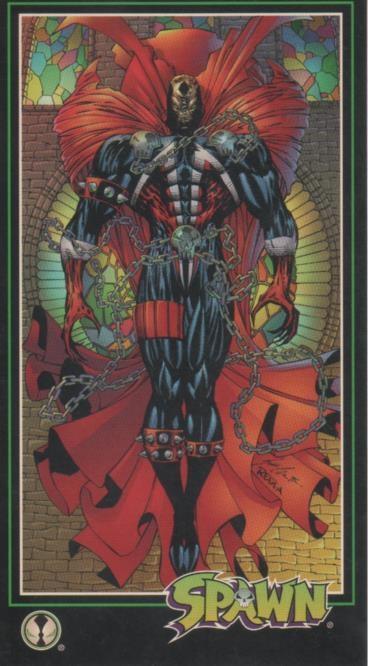 Cromo E001647: Trading Cards. Spawn nº 150, Who Was That Horned Beast?