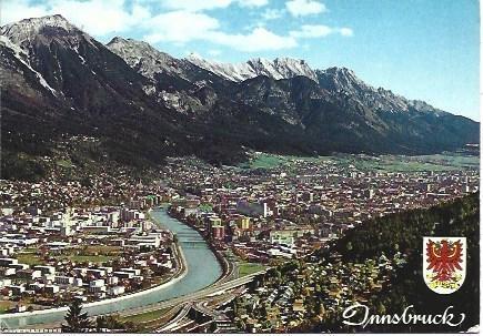 POSTAL L02260: Innsbruck. Panoramica general