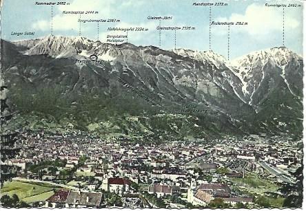 POSTAL L02261: Montañas de Innsbruck