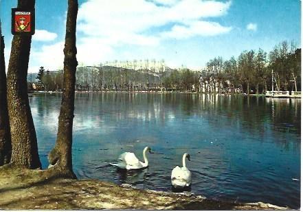 POSTAL L02262: Puigcerda. Vista del lago