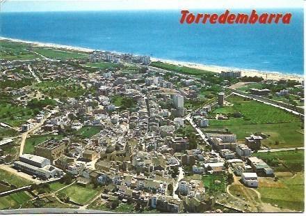 POSTAL L02266: Vista aera de Torredembarra