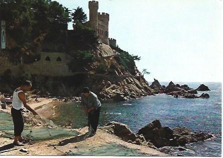 POSTAL L02269: Vista marinera de Lloret de Mar