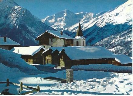 POSTAL L02222: La Sage, Suiza